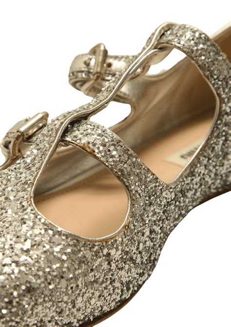 miu miu glitter mary jane